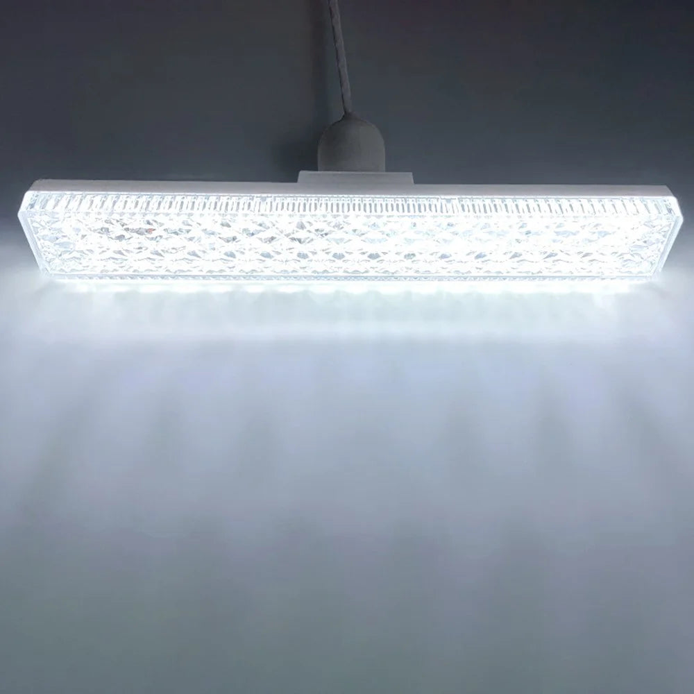 E27 24W LED Crystal Bar Light Energy Saving Bright Indoor Lamp, White Light 40cm - 6