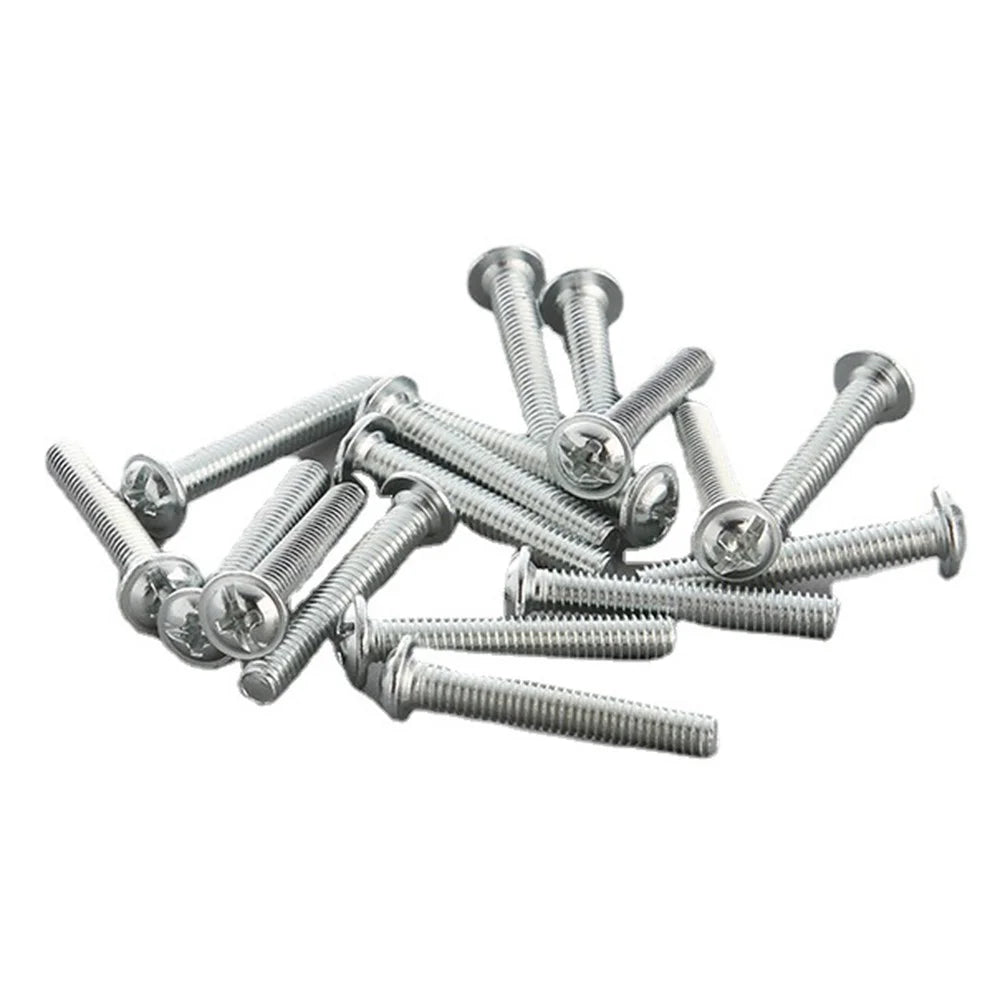 22mm Universal Handle Screw M4x22 Steel Screw for Cabinet Drawer Door Furniture Handles - 3