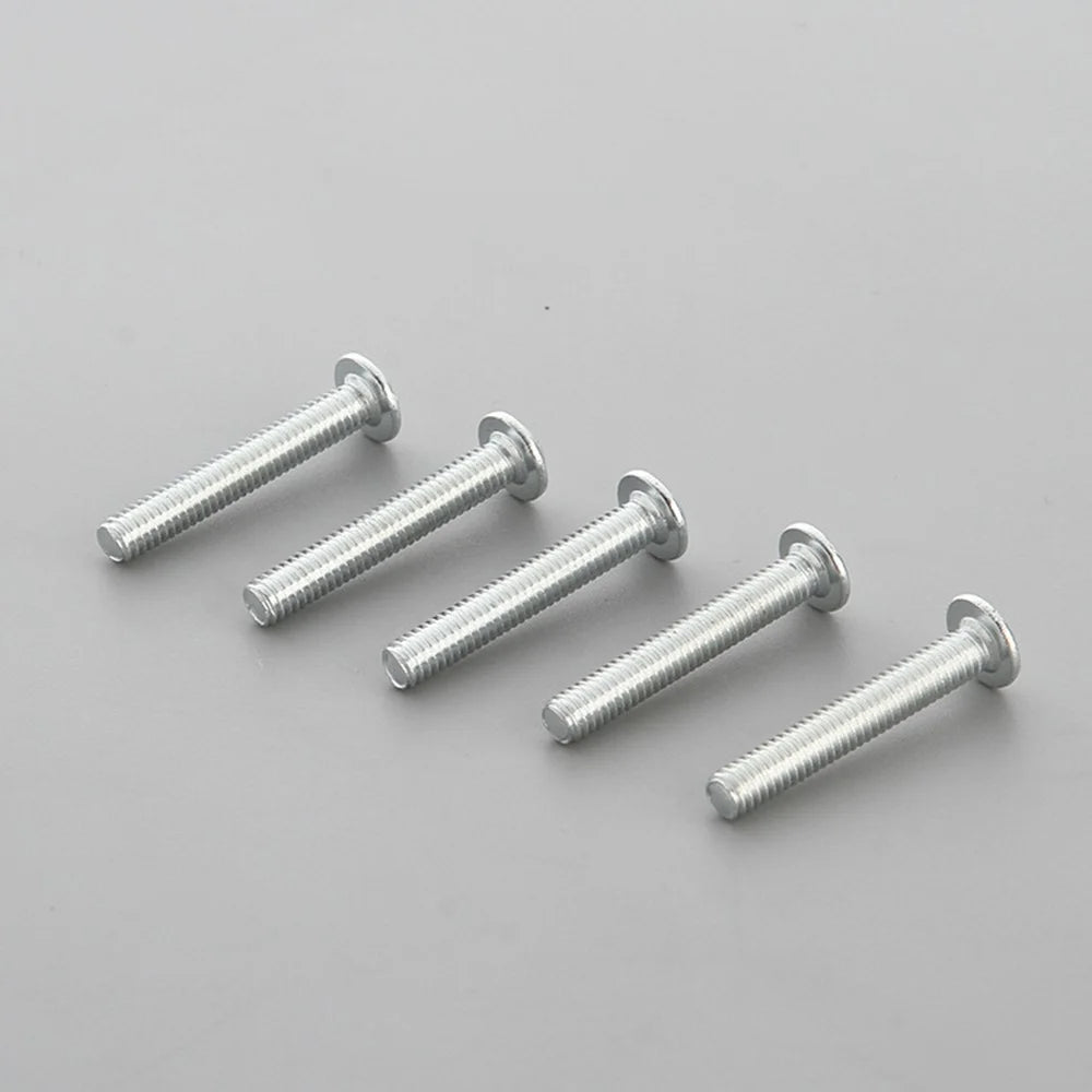 22mm Universal Handle Screw M4x22 Steel Screw for Cabinet Drawer Door Furniture Handles - 5