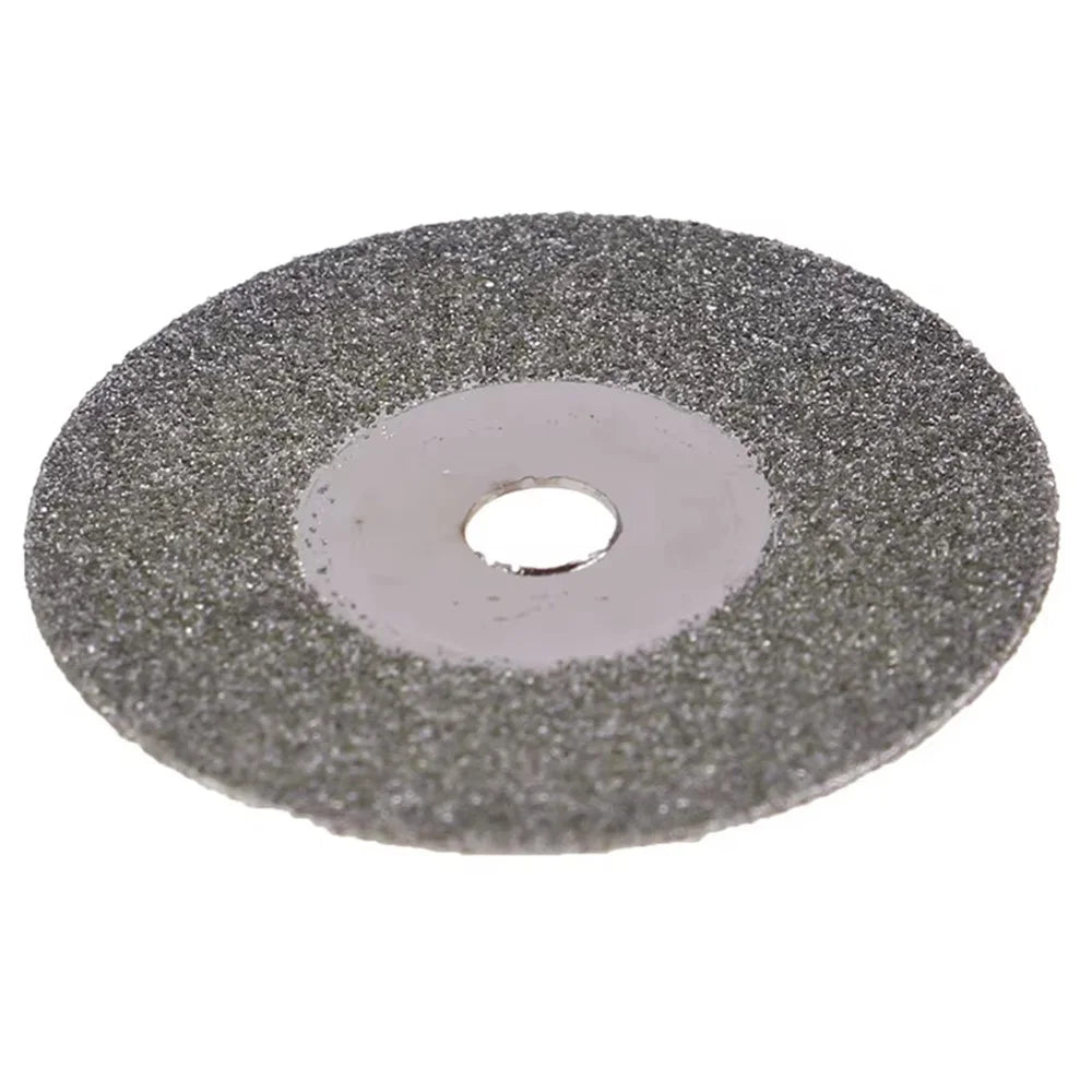 10Pcs 50mm Diamond Cutting Grinding Discs Electric Grinder Saw Blades with 2 Mandrels - 4