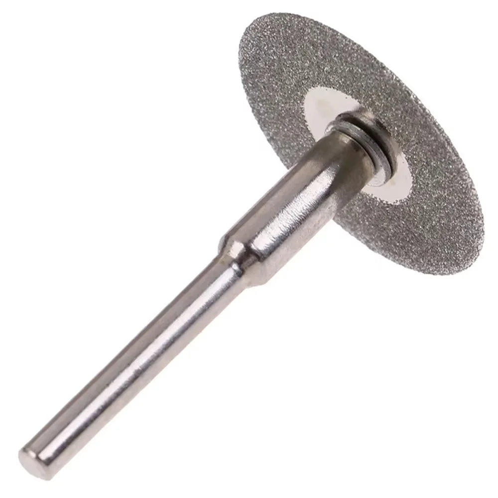 10Pcs 50mm Diamond Cutting Grinding Discs Electric Grinder Saw Blades with 2 Mandrels - 6