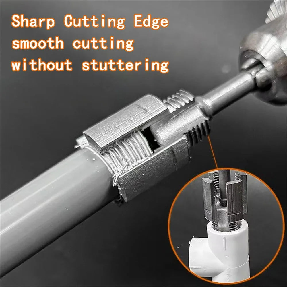 3 / 4 Inch PPR Water Pipe Alloy Threading Tool Internal External Thread Cutter Tap Die Set - 5