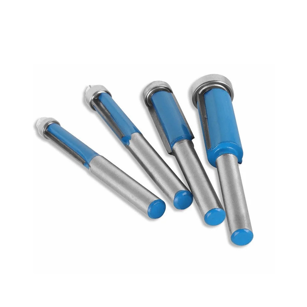 6mm Shank Tungsten Steel Alloy Milling Cutter Router Bit Engraving Tools Wood MDF Carving Cutter - 6x1 / 2x25.4mm - 4