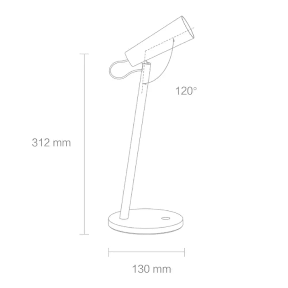 XIAOMI MIJIA MJTDO4YL Eye Protection Rechargeable Desk Lamp Multifunctional Table Light for Home Bedroom Office - 7