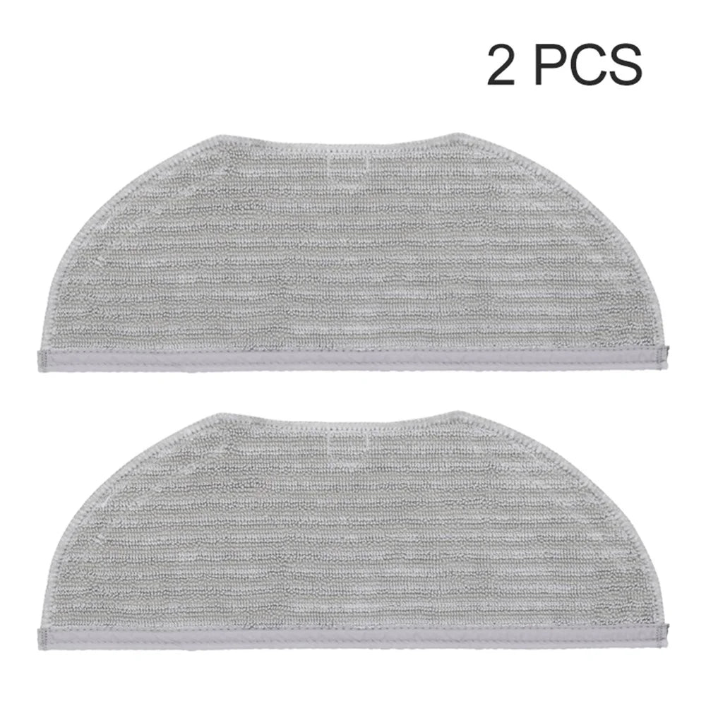 2Pcs For Xiaomi Mijia G1 Full Cover Mop Cloth Vacuum Cleaner Parts Replacement Accessories - 1