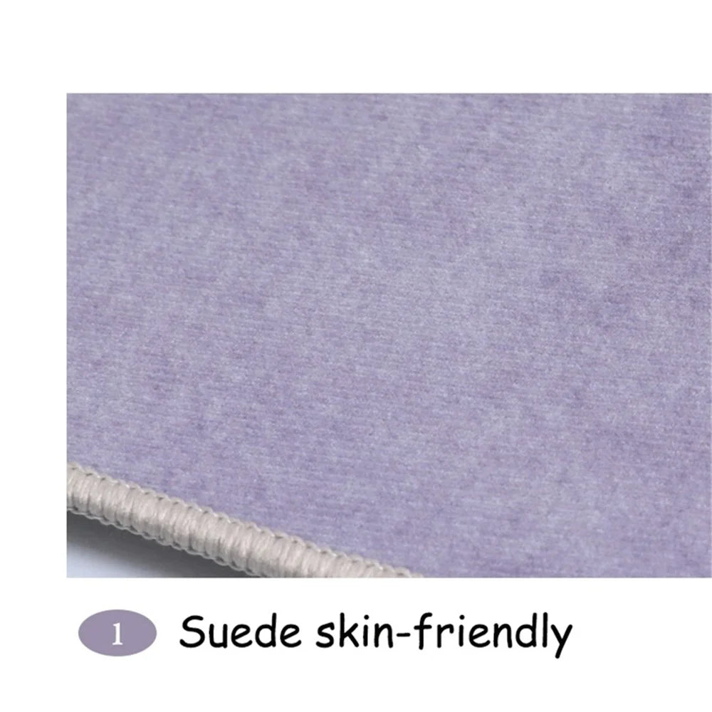 80cm Round Floor Mat Baby Mat Washable Soft Non-slip Floor Protector Anti-splash Mat Pad Home Bedroom Decoration - Terrazzo - 3