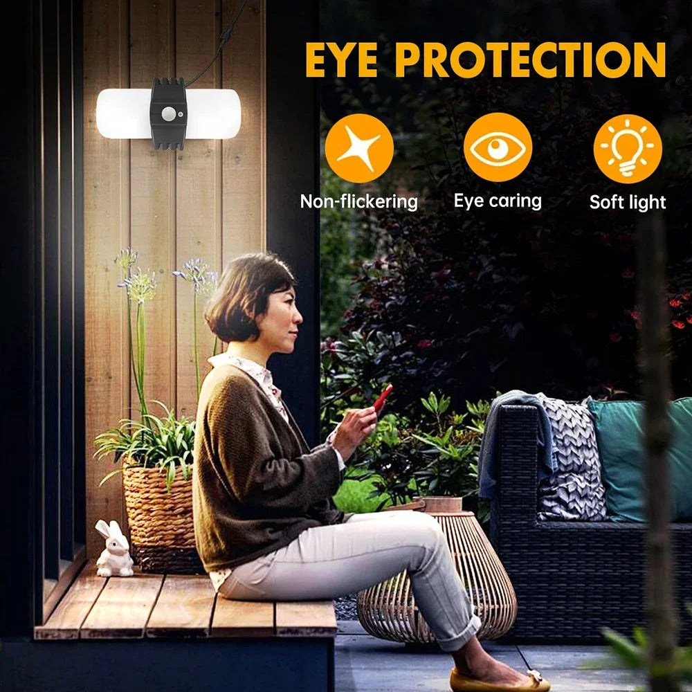 XCN006 Waterproof Outdoor Solar Lamp Bluetooth-compatible Phone Sensing Garden Wall Light - 7