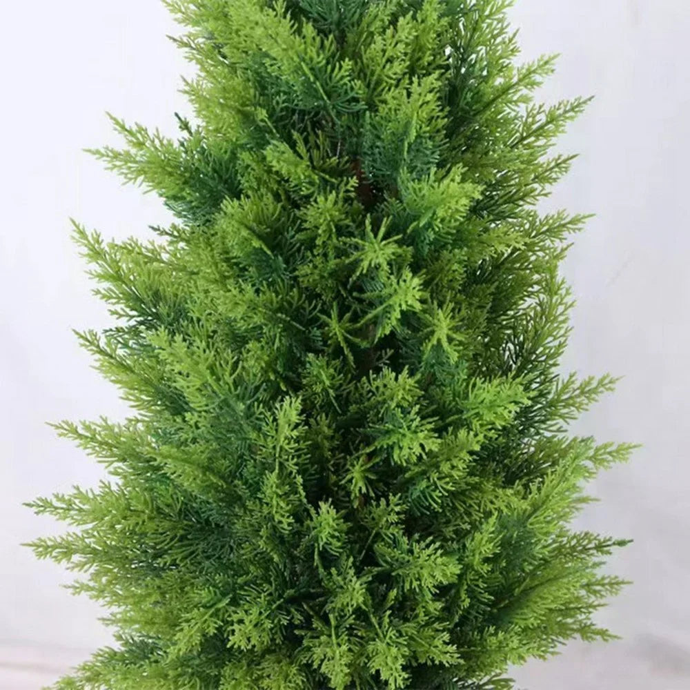 120cm Artificial Pine Tree Plastic Simulation Potted Plant Hotel Living Room Floor Decoration - 7