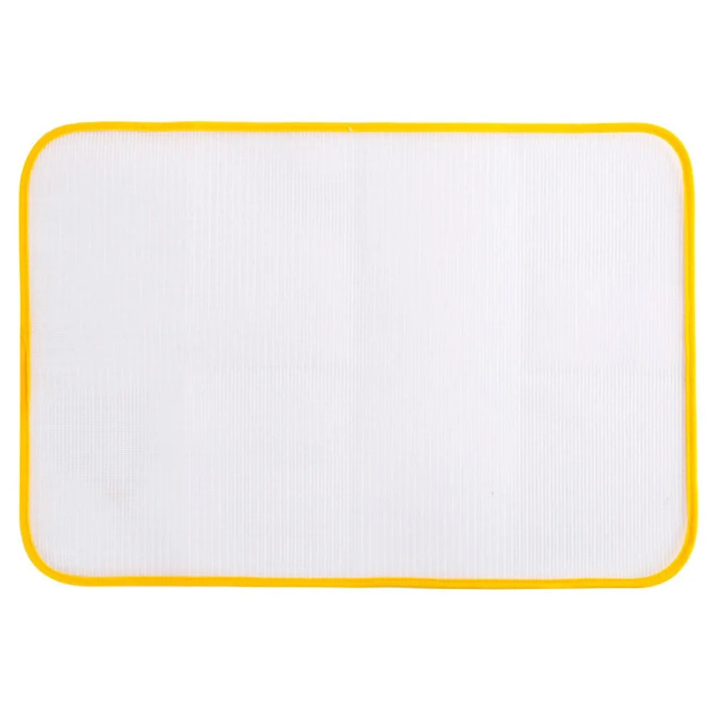 40 x 90cm Heat Resistant Ironing Mesh Pad Clothes Protective Ironing Pressing Cloth - Random Color - 1