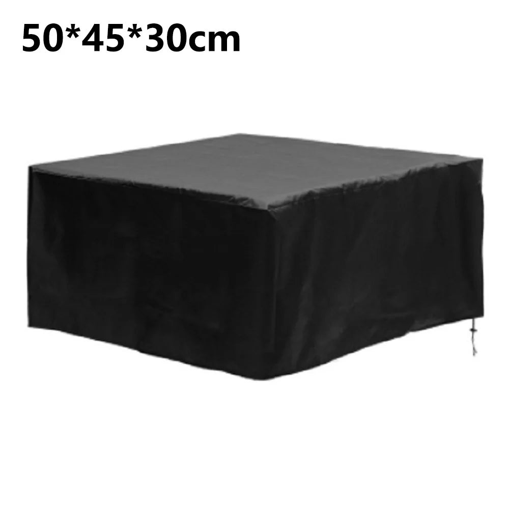 50x45x30cm Waterproof 210D Oxford Cloth Dust Cover Anti-UV Protector Cover for Printer - Black - 1