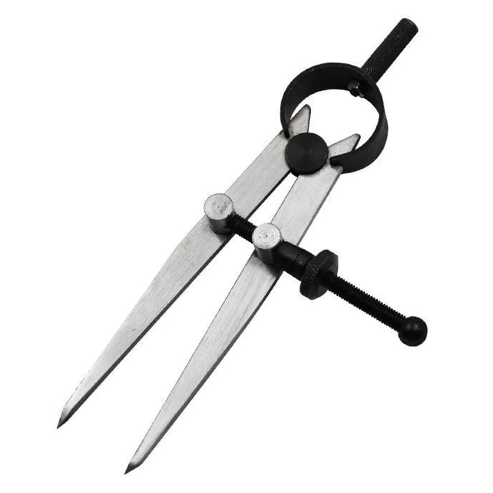 Small Size Metal Spacing Gauge Quick Adjust Drawing Ruler Edge Liner DIY Leather Craft Marking Tool - 1