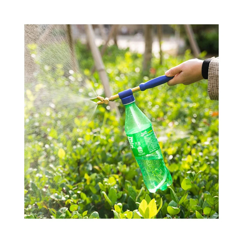 Dual Head Push Pull Sprayer for Beverage Bottles  /  Soda Bottles Watering Can Spray Rod For Gardening - 5