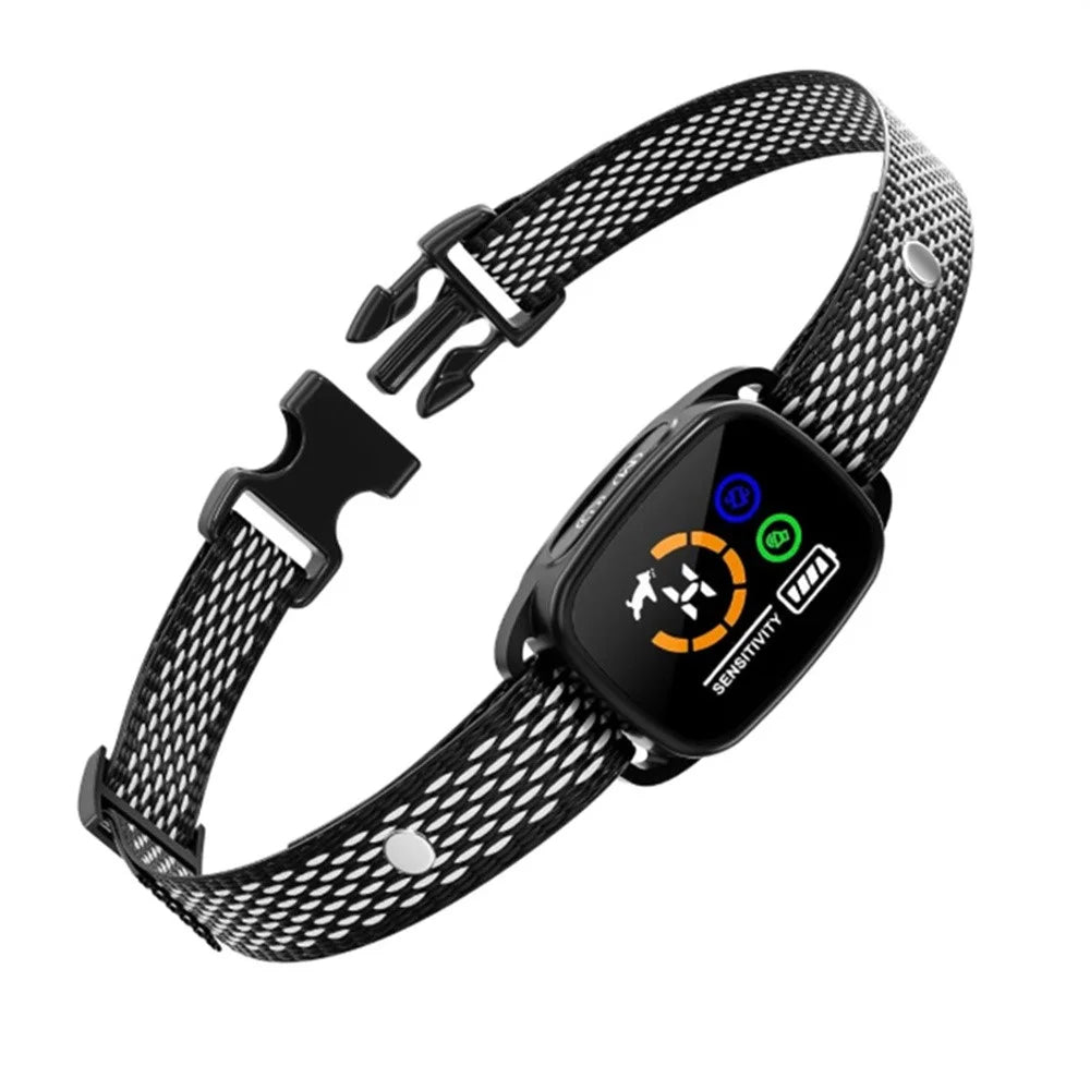 PB45 6 Levels Beep and Vibration Anti Bark Collar Gift for Dogs Bark Stopper Waterproof Pet Training Collar - 1
