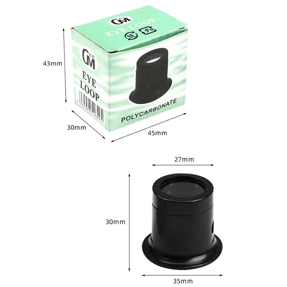 GM Portable 5X Magnifying Jewelry Watch Repair Magnifier Lenses Eye Loupe Loop Magnifying Instrument - 6