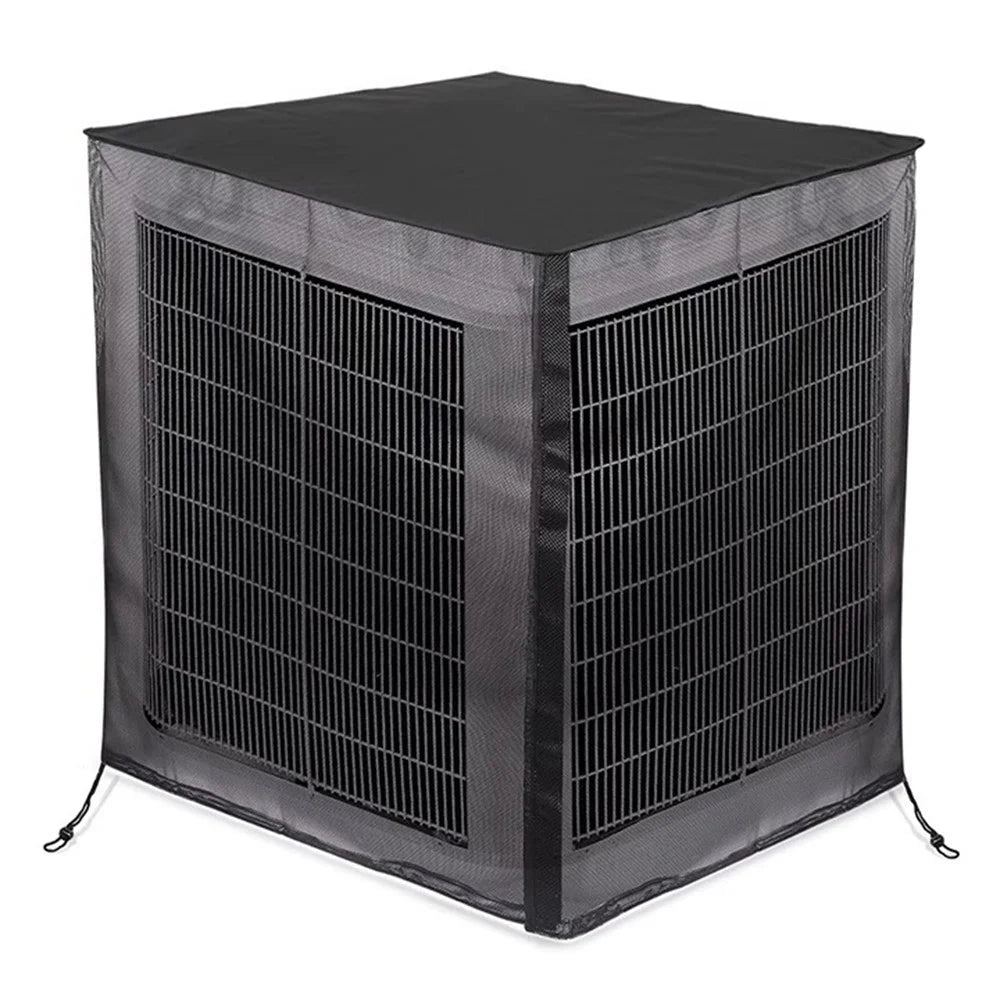 KG0268 Outdoor Snow-proof Air Conditioning Mesh Cover with Removable Top, Size S - 1