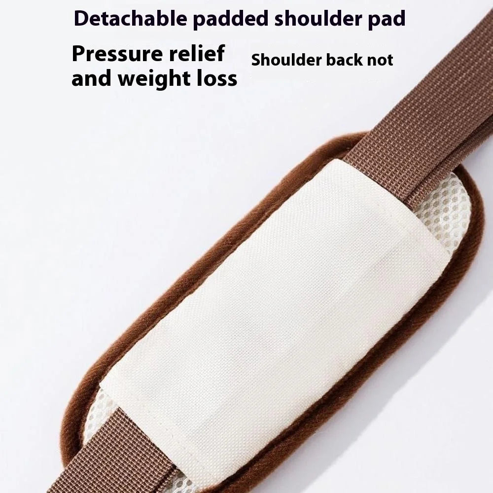 L Size Pet Carrier for 6.5-9Kg Dogs Shoulder Handbag Pet Traction Pack Portable Breathable Crossbody Bag Gift - 6
