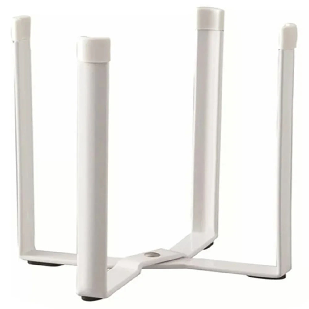 Nordic Kitchen 4-Arm Garbage Bag Holder Bedroom Foldable Iron Rack, Size S - White - 1