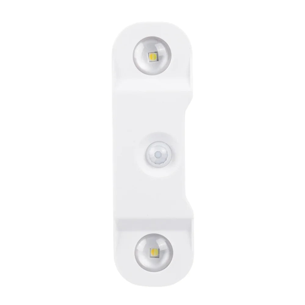 Y-07 Three Color Temperature LED Wall Light PIR Motion Sensor Magnetic Rechargeable Night Lamp - White - 1