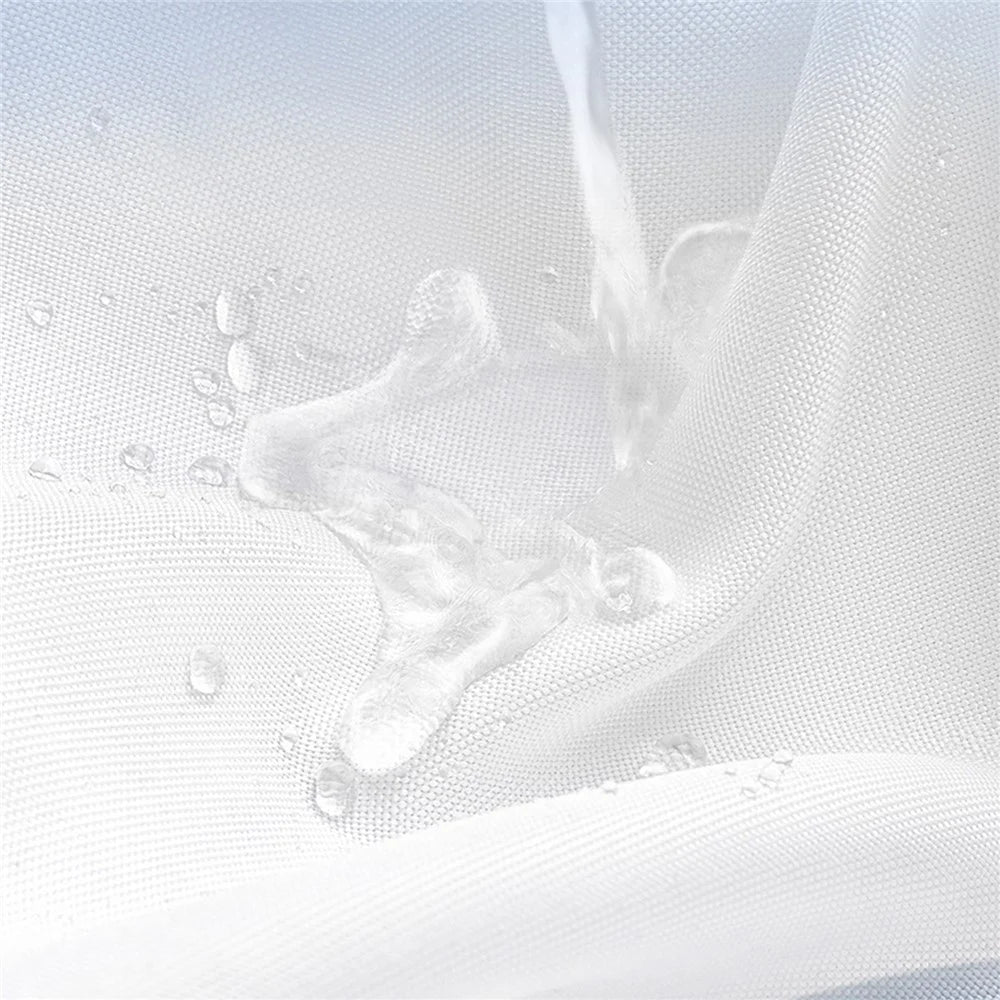 150x180cm Shower Curtain Marble Print Pattern Washable Bath Curtain with 12 Hooks - YLJG275-C2 - 2
