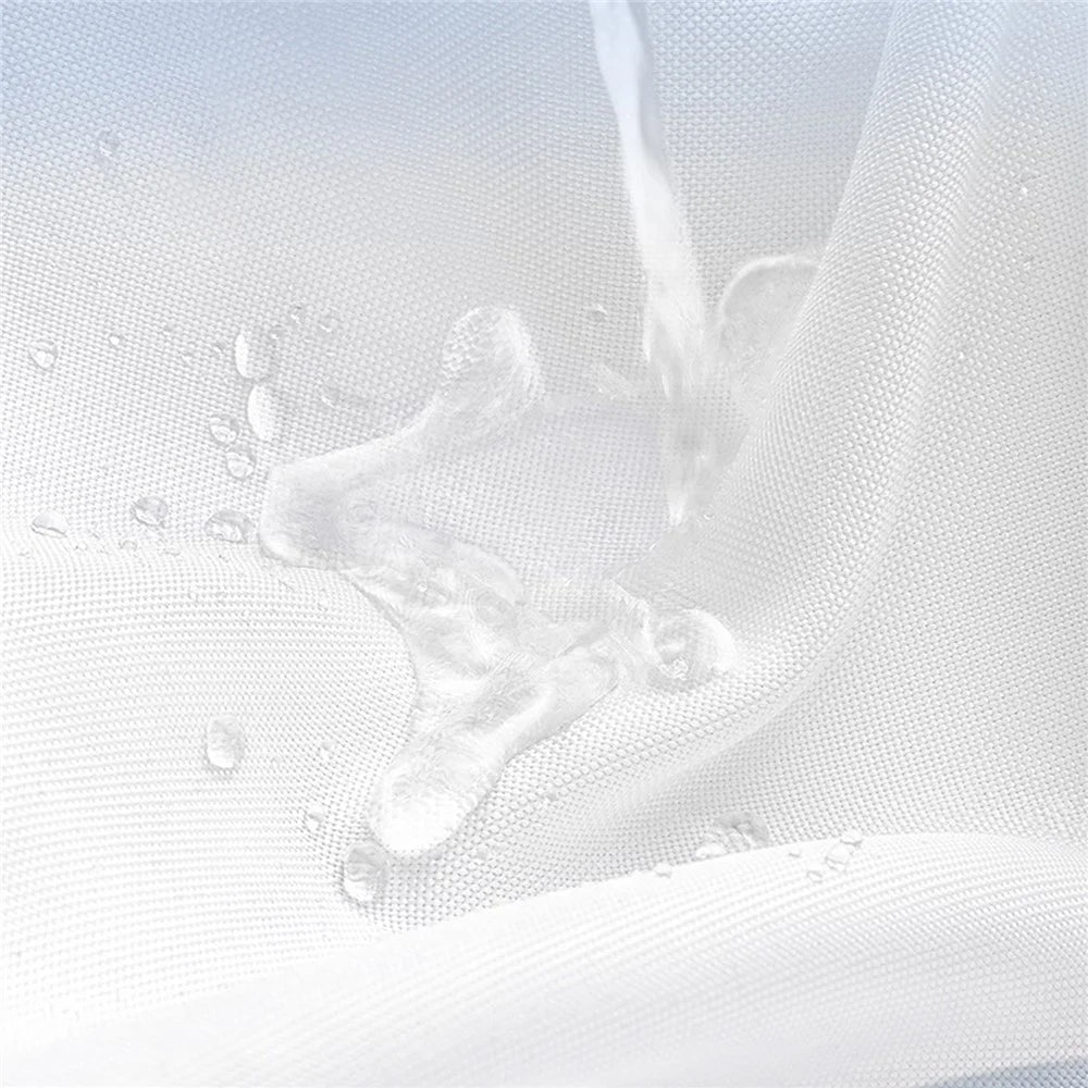 180x200cm Shower Curtain Set with Hooks 3D Marble Fabric Shower Liner Bottom Magnets - LSDLS003 - 2