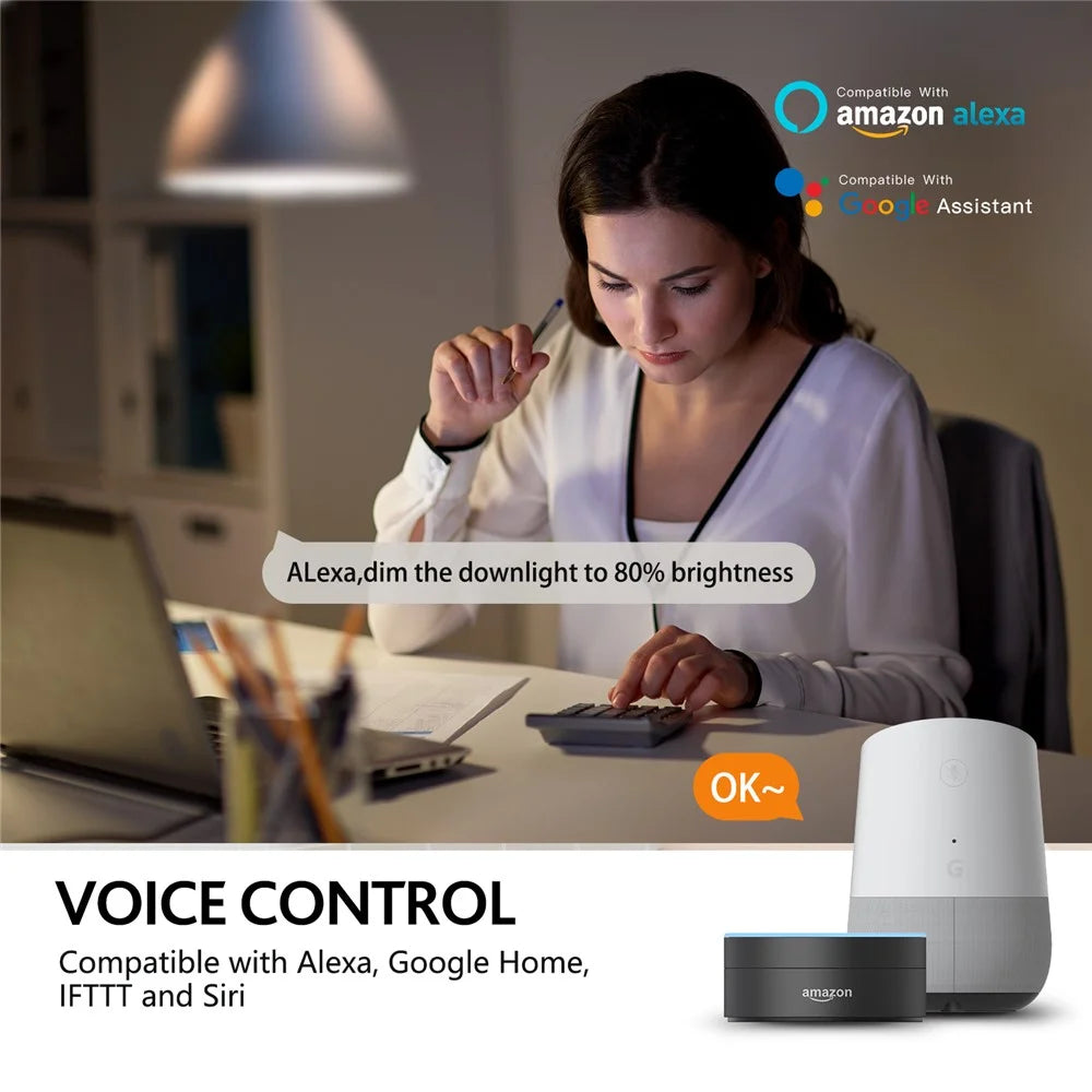 ZJ-BWBL1H-RGBWW-1P 10W Smart Voice Light Bulb WiFi Bluetooth-compatible RGBCW 220V LED Bulb - 4