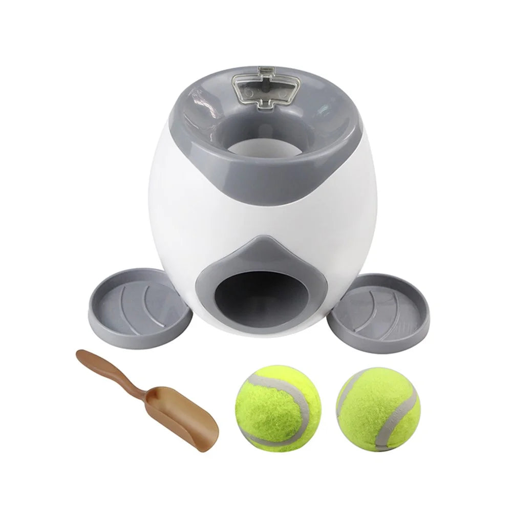TG-CTOYO47 Dog Tennis Ball Launcher Snack Encouragement Machine Interactive Ball Launcher Dog Ball Thrower Pet Gift - 5