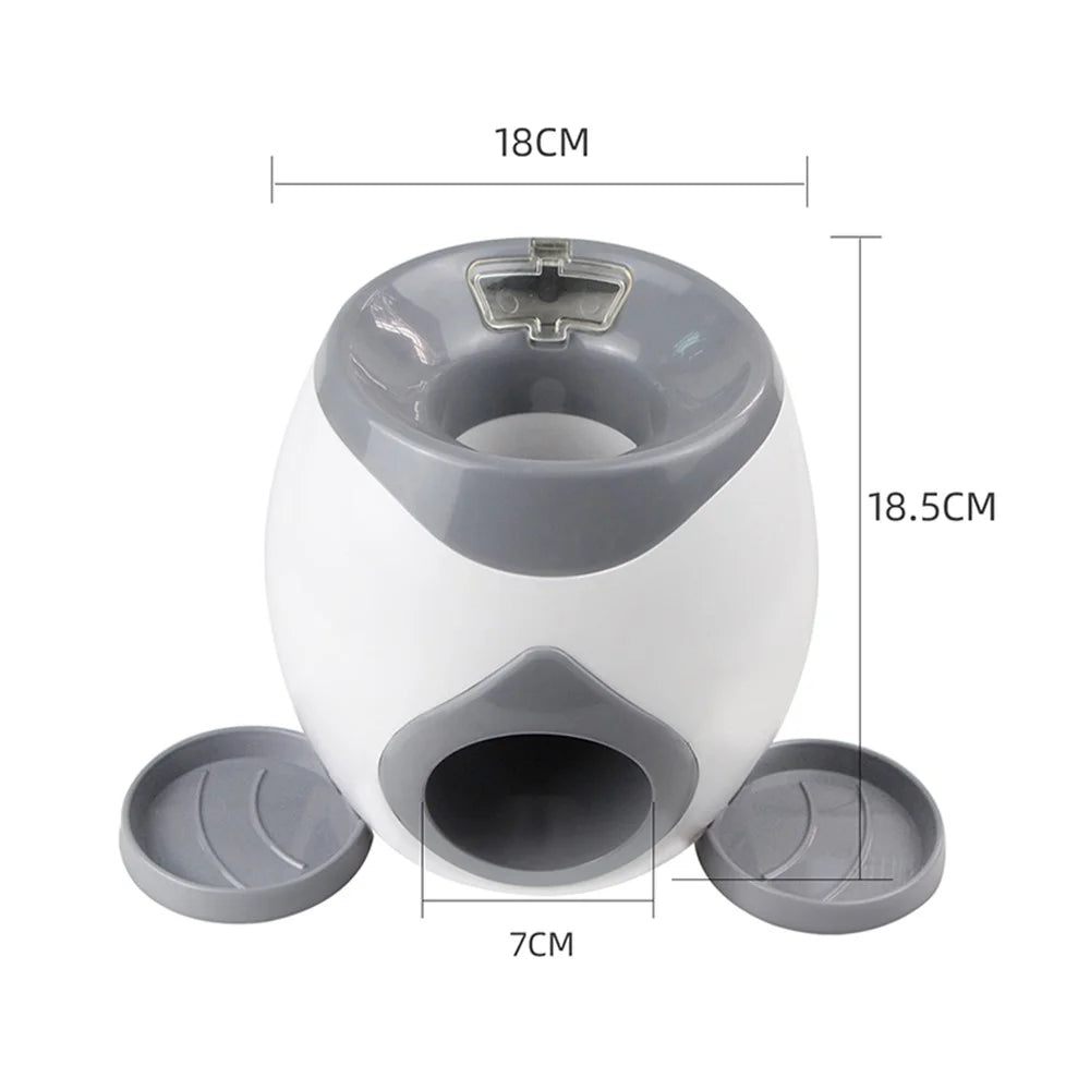 TG-CTOYO47 Dog Tennis Ball Launcher Snack Encouragement Machine Interactive Ball Launcher Dog Ball Thrower Pet Gift - 7