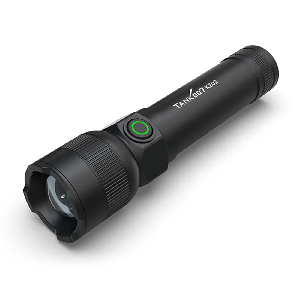 TANK007 KZ02 Zoomable LED Flashlight Outdoor 1000 Lumens Rechargeable High Brightness Torch - 3