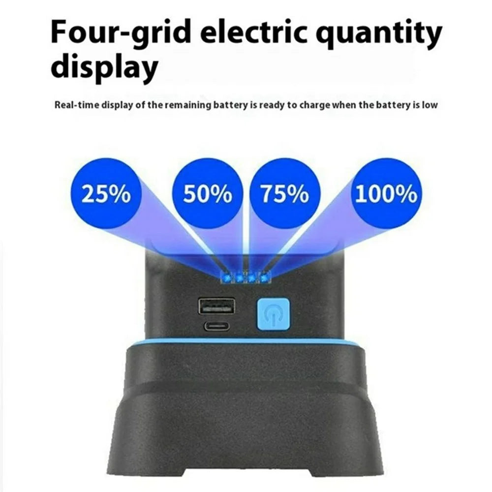 GZ02903 For Camping Tent Work Light Solar Charging Multi-Function USB Inspection Portable Emergency Lamp - 2