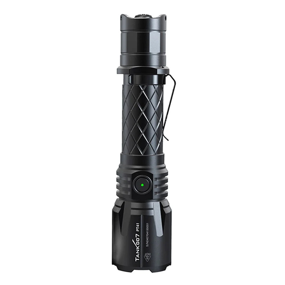 TANK007 PT41 30W High Power Tactical Flashlight Aluminum Alloy Rechargeable Outdoor Emergency Torch - 2