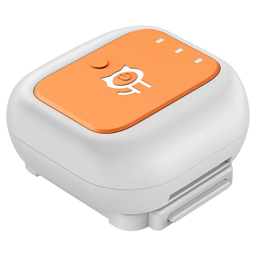 G01 Waterproof Item Tracker Tag Real-Time Tracking Outdoor Smart Luggage Locator with Alert - Orange - 2