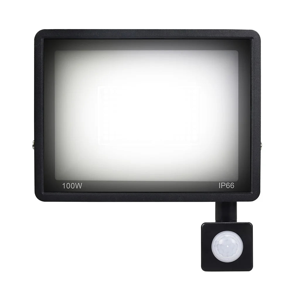 100W 144 LED Outdoor Courtyard Garden Square Floodlight Style B Motion Induction Waterproof Lamp [PIR Sensor] - 7