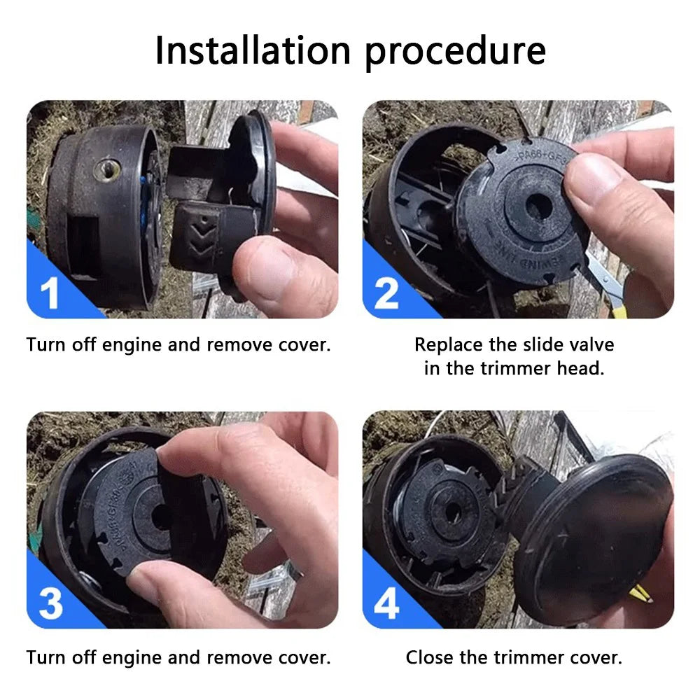 Replacement Spool for Hyper Tough 20V Max String Trimmer Wire Reel - 5