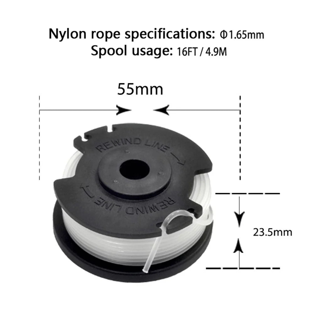 Replacement Spool for Hyper Tough 20V Max String Trimmer Wire Reel - 7