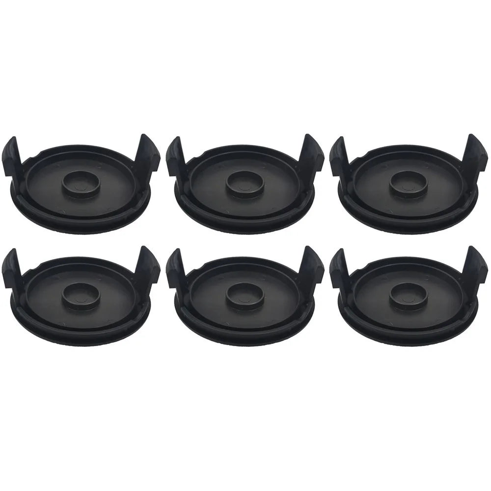 6Pcs Spool Cap for Homelite UT41112 / UT41121 / UT41120 Lawn Mower Replacement Part, AC41HCA - 1