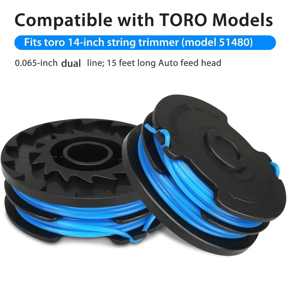 Replacement Spool for Toro Lawn Trimmer Wire Reel 88512 - 2