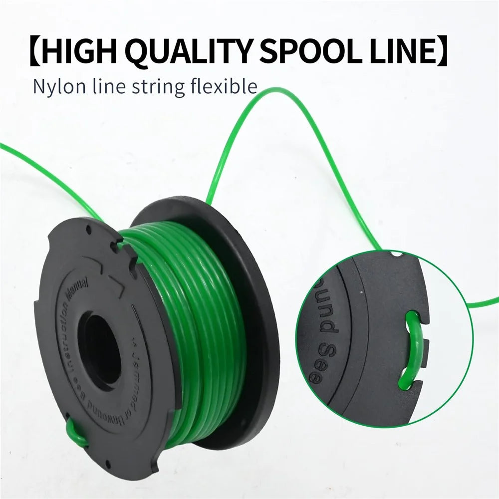 4Pcs Spool for Black & Decker GH3000 / GH3000R / LST540 / LST540B Lawn Mower Part, SF-080-BKP - 4