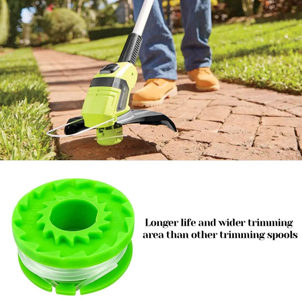 3PCS RS90121 Nylon Line Spools for Earthwise CST00012 / LST10012 / CST12010 Lawn Trimmer Wire Reels - 4