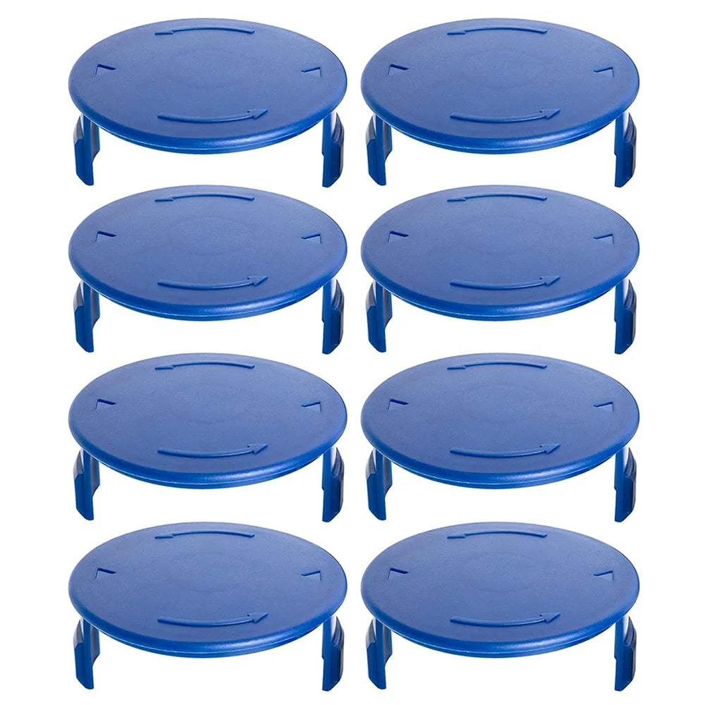 8PCS Plastic Spool Cap for Kobalt KST 120X-06 / 120X 40V Lawn Mower Replacement Part, TLK-01-1 - 1