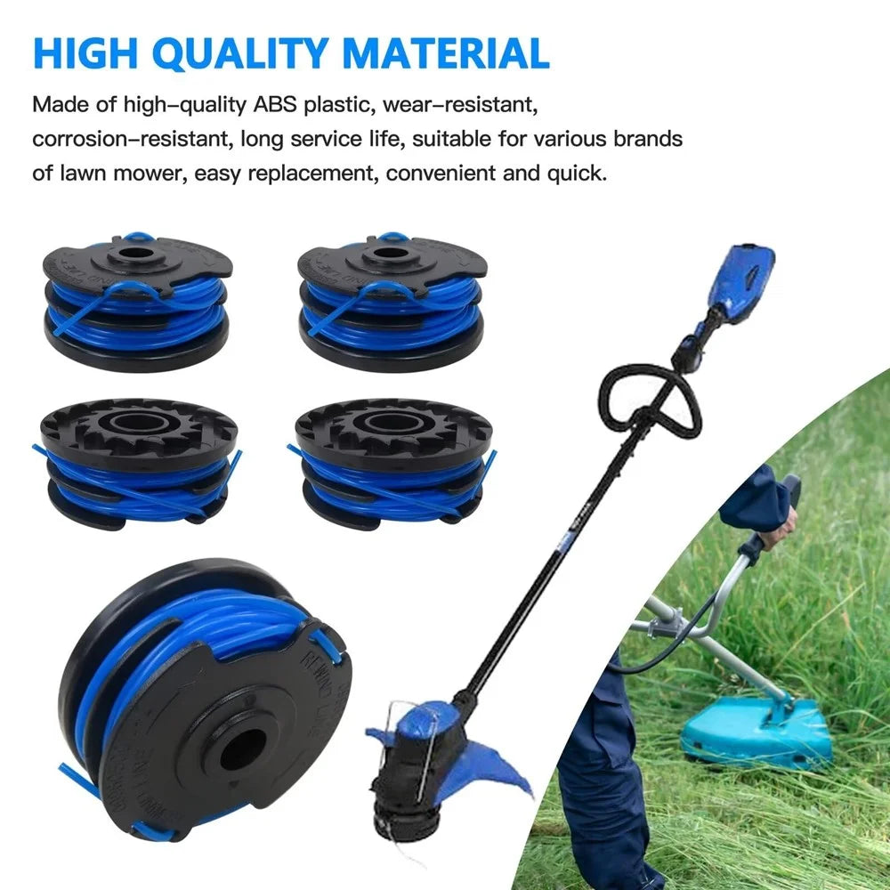 3PCS TLG-03 TLK-01 Nylon Wire Spools for Kobalt KST 120X-06 / 120X 40V Lawn Mower Trimming Head - 7