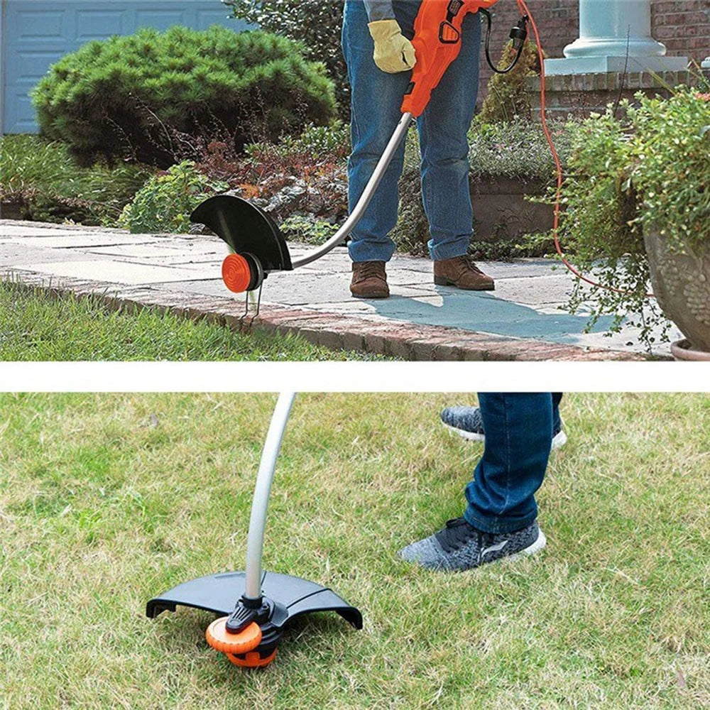 For Black & Decker Lawn Mower 6 DF-080-BKP Nylon Wire Spools + 1 RS0011 Spool Cap - 5