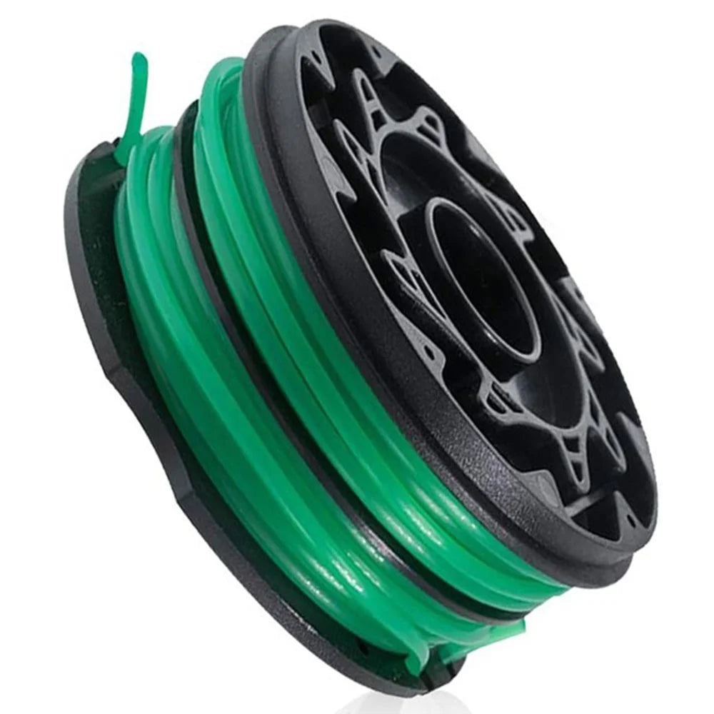 For Black & Decker Lawn Mower 10 DF-080-BKP Nylon Wire Spools + 2 RS0011 Spool Caps - 2