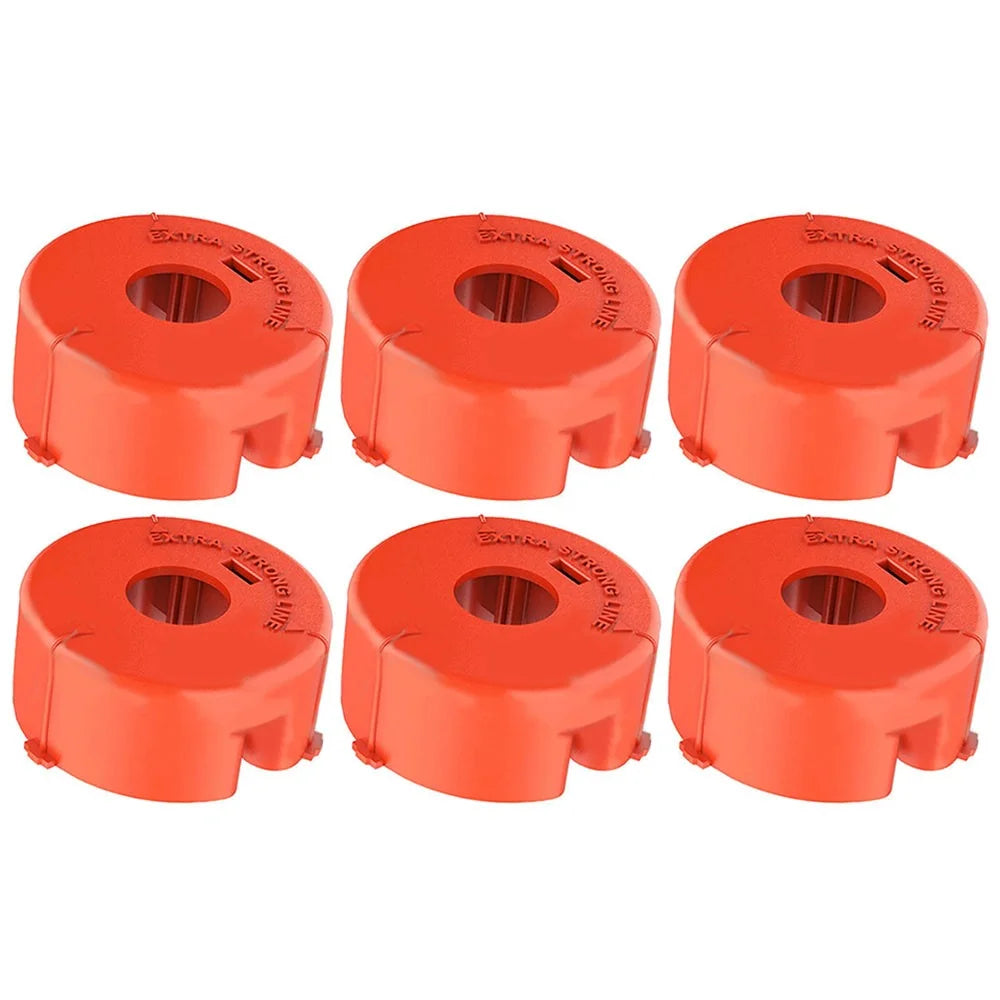 6Pcs Spool Cap for Bosch ART 3000 Combitrim / 2300 Combitrim / 30 Combitrim Lawn Mower Replacement Part, F016L71115 - 1