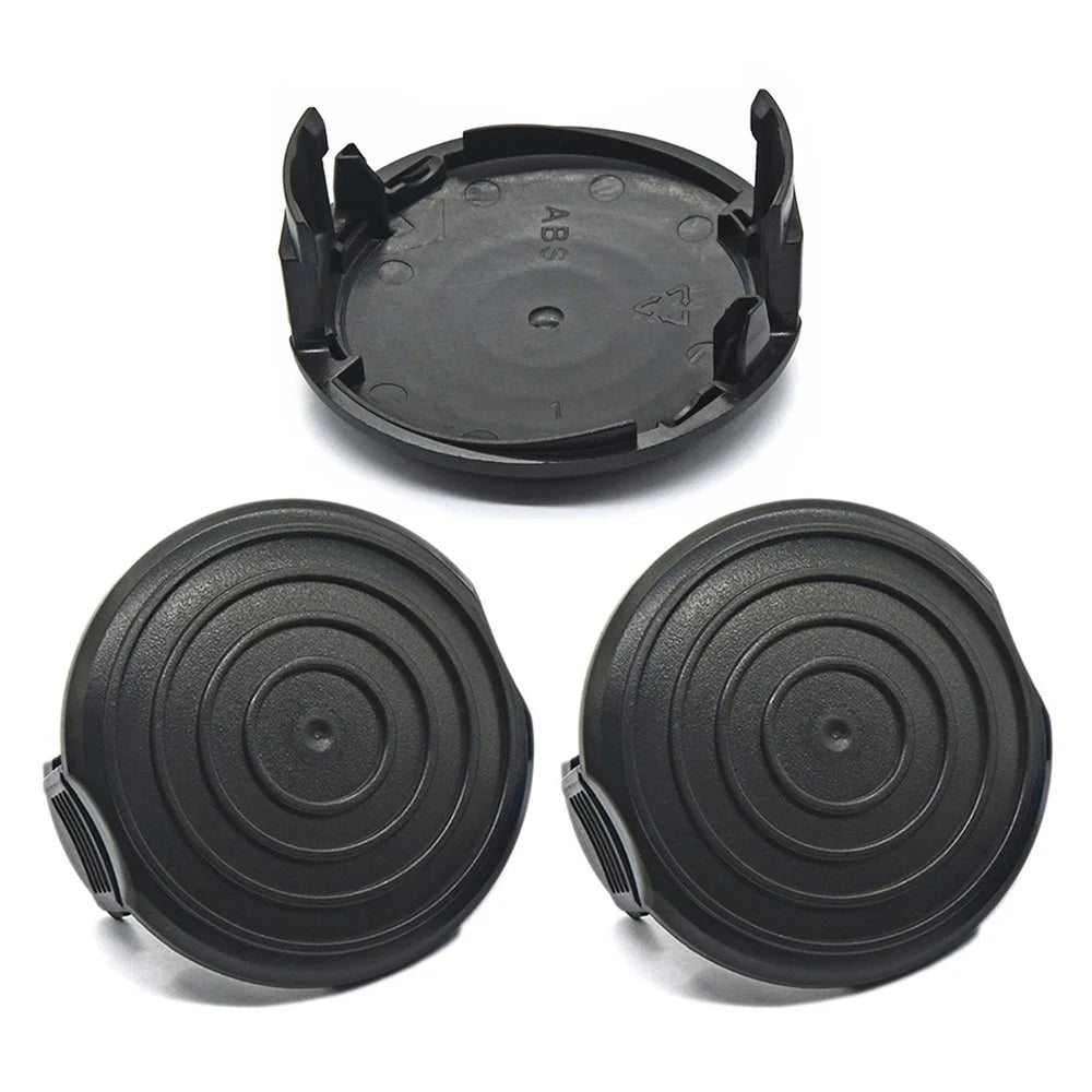 TLW-05 3Pcs Replacement Spool Cap for Harbor Freight Bauer 20115E-B Bauer Corded BAUER 5.5Amp 15 in Electric String Trimmer - 1