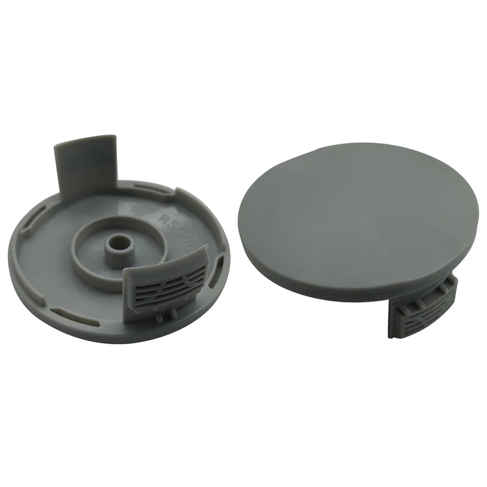 RAC122 2Pcs Replacement Spool Cap for Ryobi RLT4027  /  RLT4125  /  RLT5027  /  RLT6030  /  RLT5127  /  RLT6130 Mower Accessory - 1