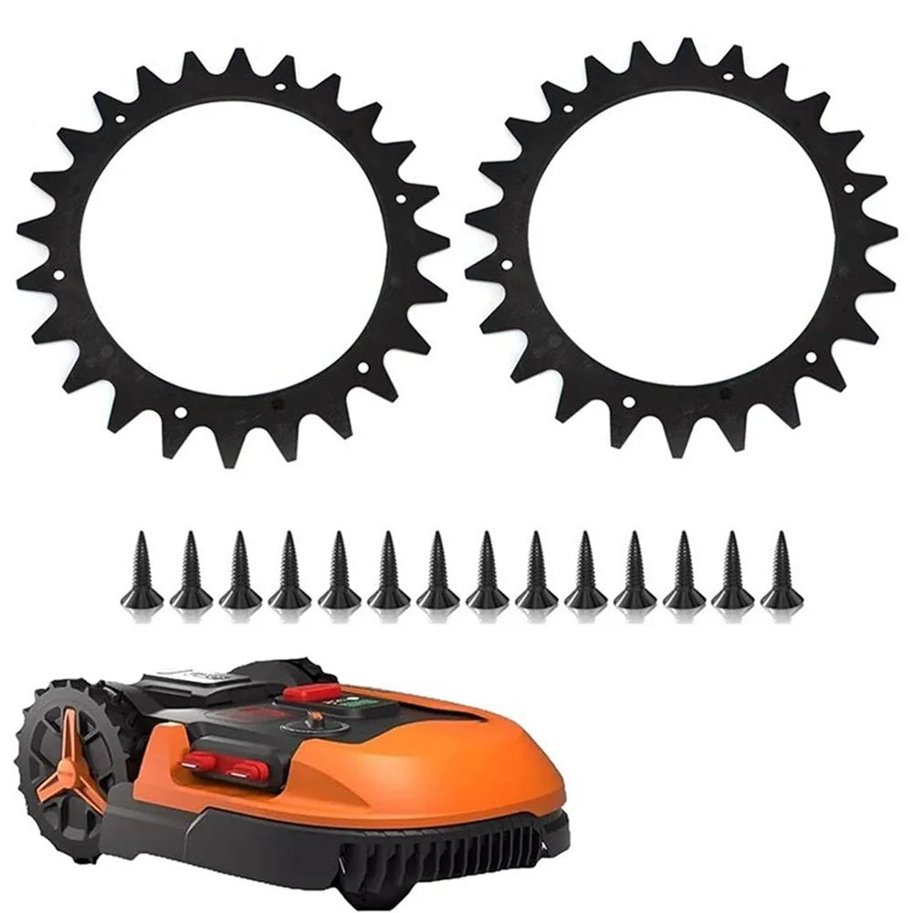 For Worx Landroid S  /  M Series Robotic Lawnmower RSWL-01 Anti Slip Spikes with RSXJ0003 Wheel Protector - 3