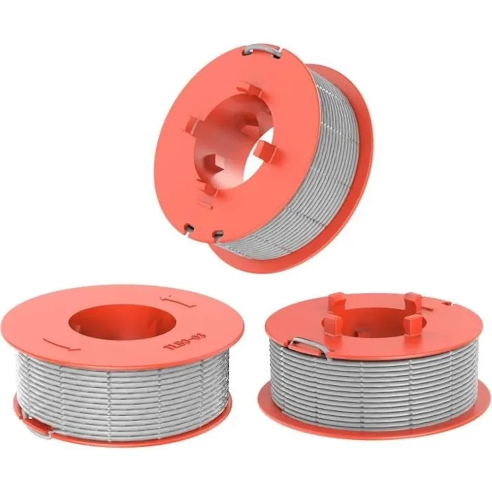 6PCS For Bosch Lawn Mower Trimmer Spool Thread Spool Reel F016800175 - 2