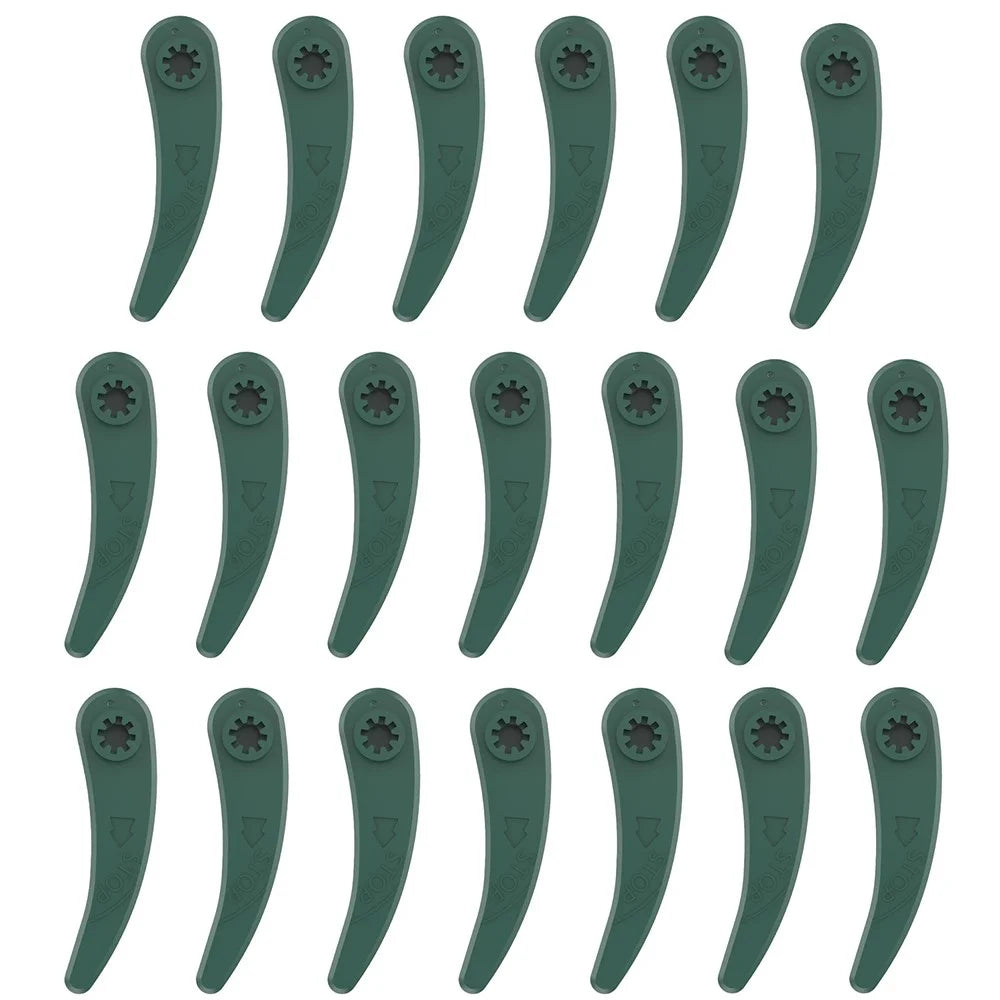 20Pcs F016800372 Plastic Blades for Bosch ART 26-18 LI 083-B3-0009, ART 23-18 LI Grass Trimmers Parts - 1