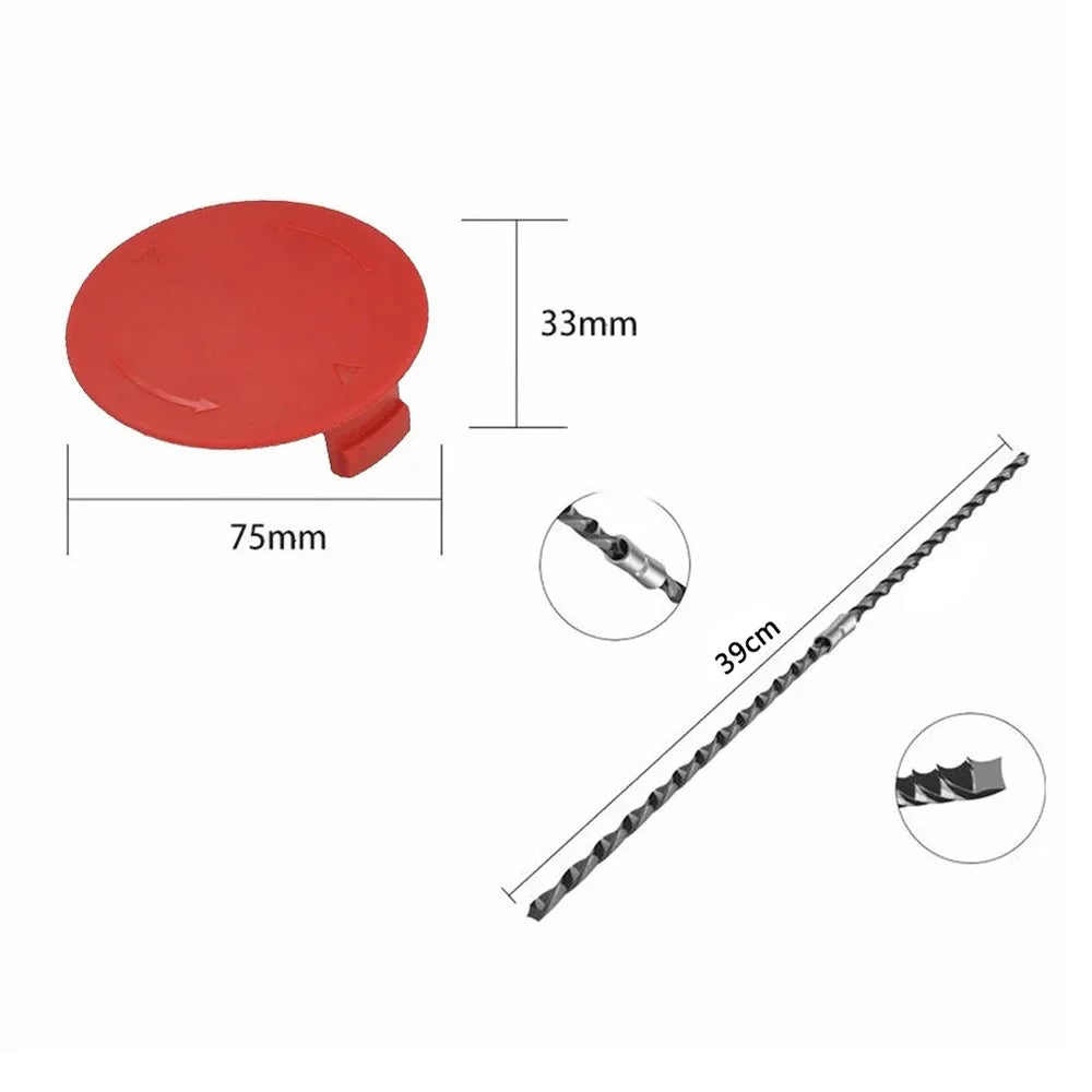 10PCS For Bosch AFS 23-37 Lawn Mower Nylon Line Trimming Wire with Buckle F016800431 - 5