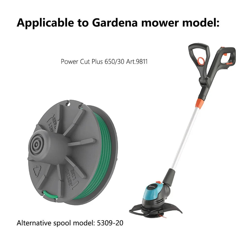 10Pcs 5309-20 For Gardena Lawn Mower Spool Replacement Wire Reel Lawn Mower Trimmer Spool - 3